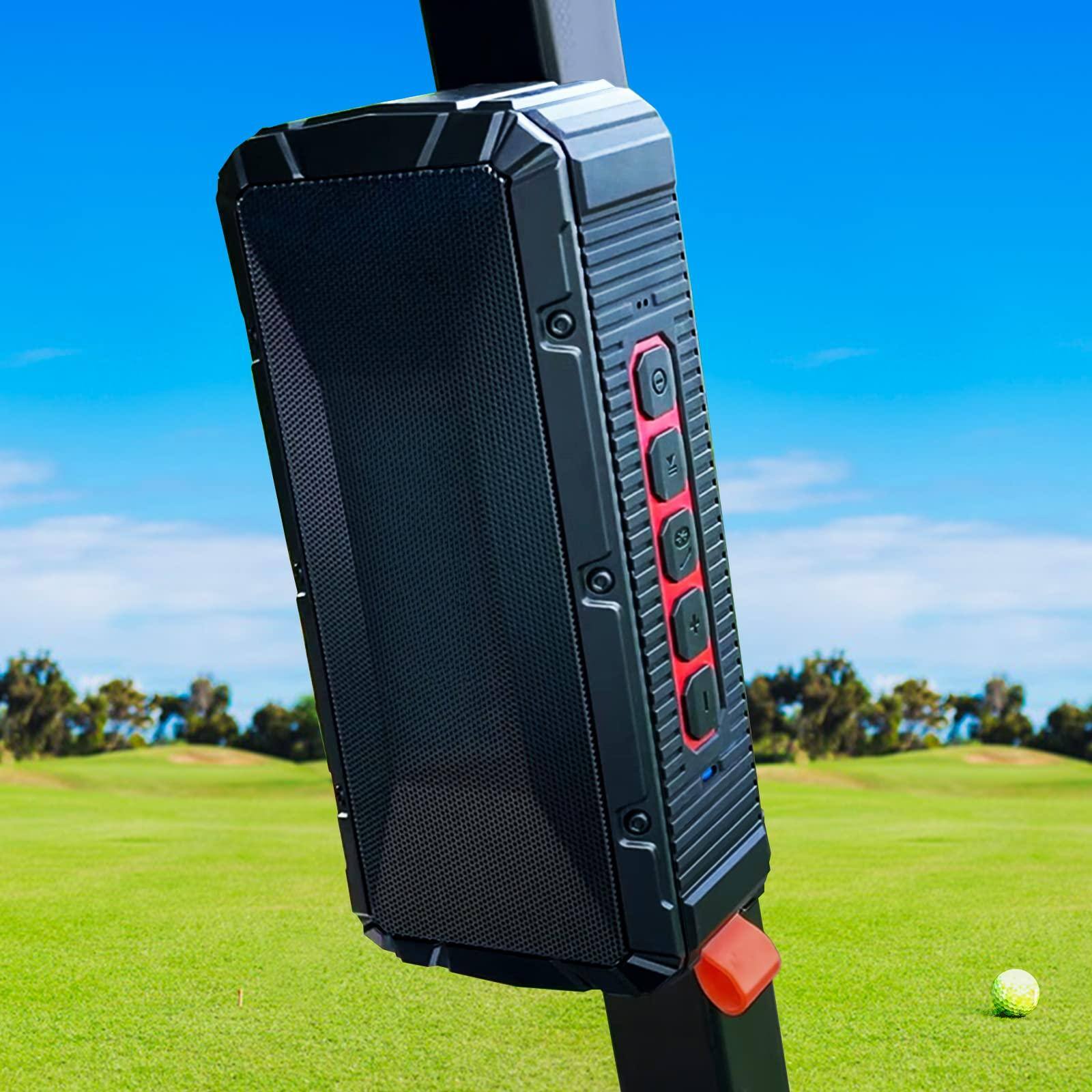 Front. Alchemy Casas - Pro Portable Magnetic Golf Wireless Waterproof Ipx6 shockproof 3rd Generation Speakers For Cart 24hour - TWS & SD Card function.