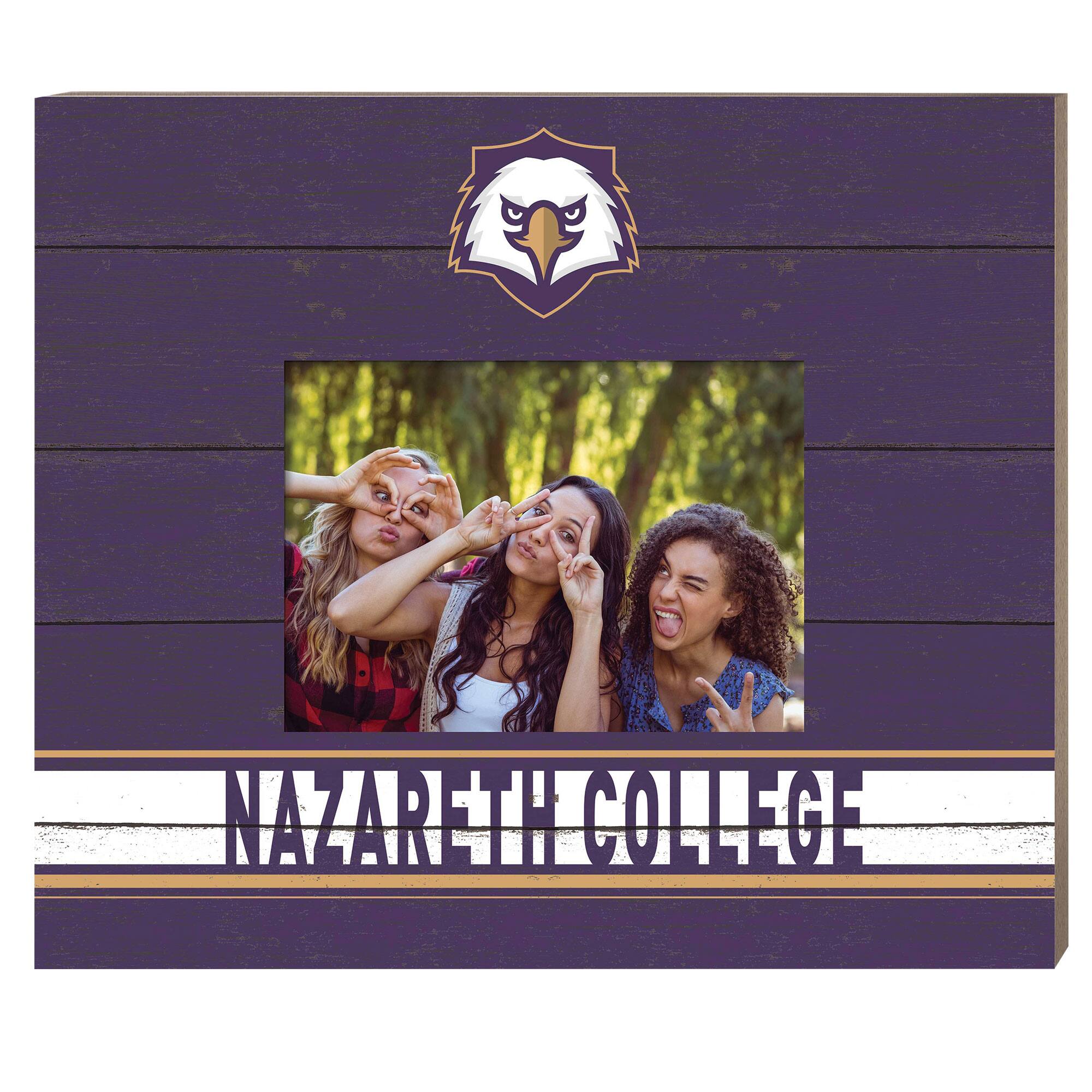 Nazareth College Golden Flyers 11" x 13" Team Spirit Scholastic Picture Frame
