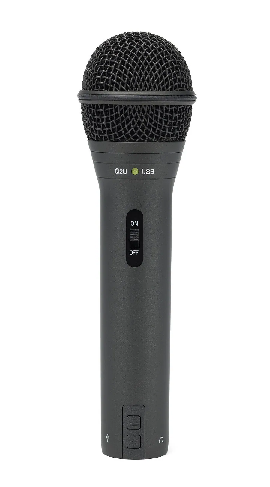 Handheld Dynamic Samson Q2U Handheld Dynamic USB Microphone Recording and Podcasting ...