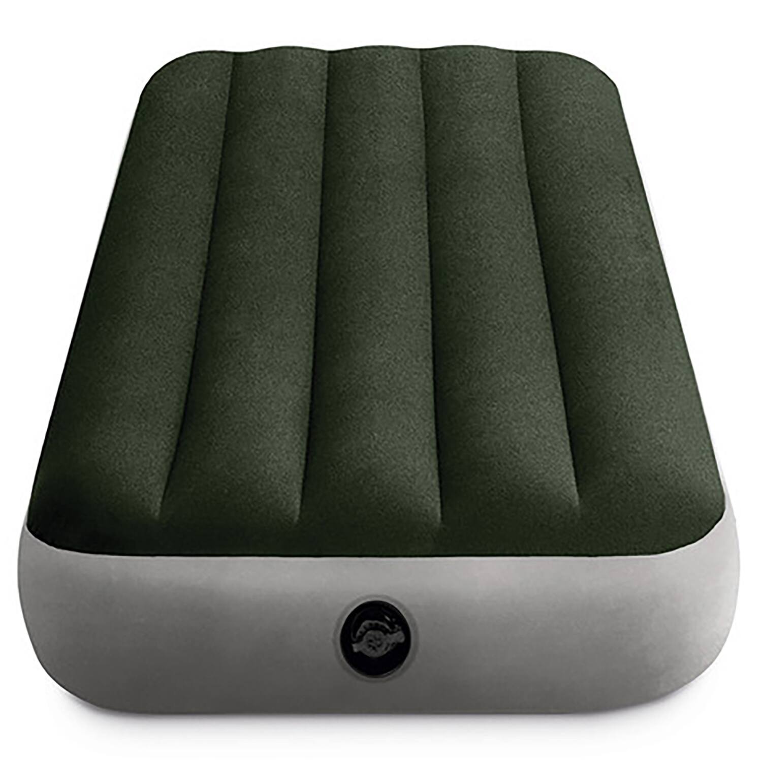 Alt View 1. Intex - Dura-Beam: Prestige Downy - Twin Airbed - Green.