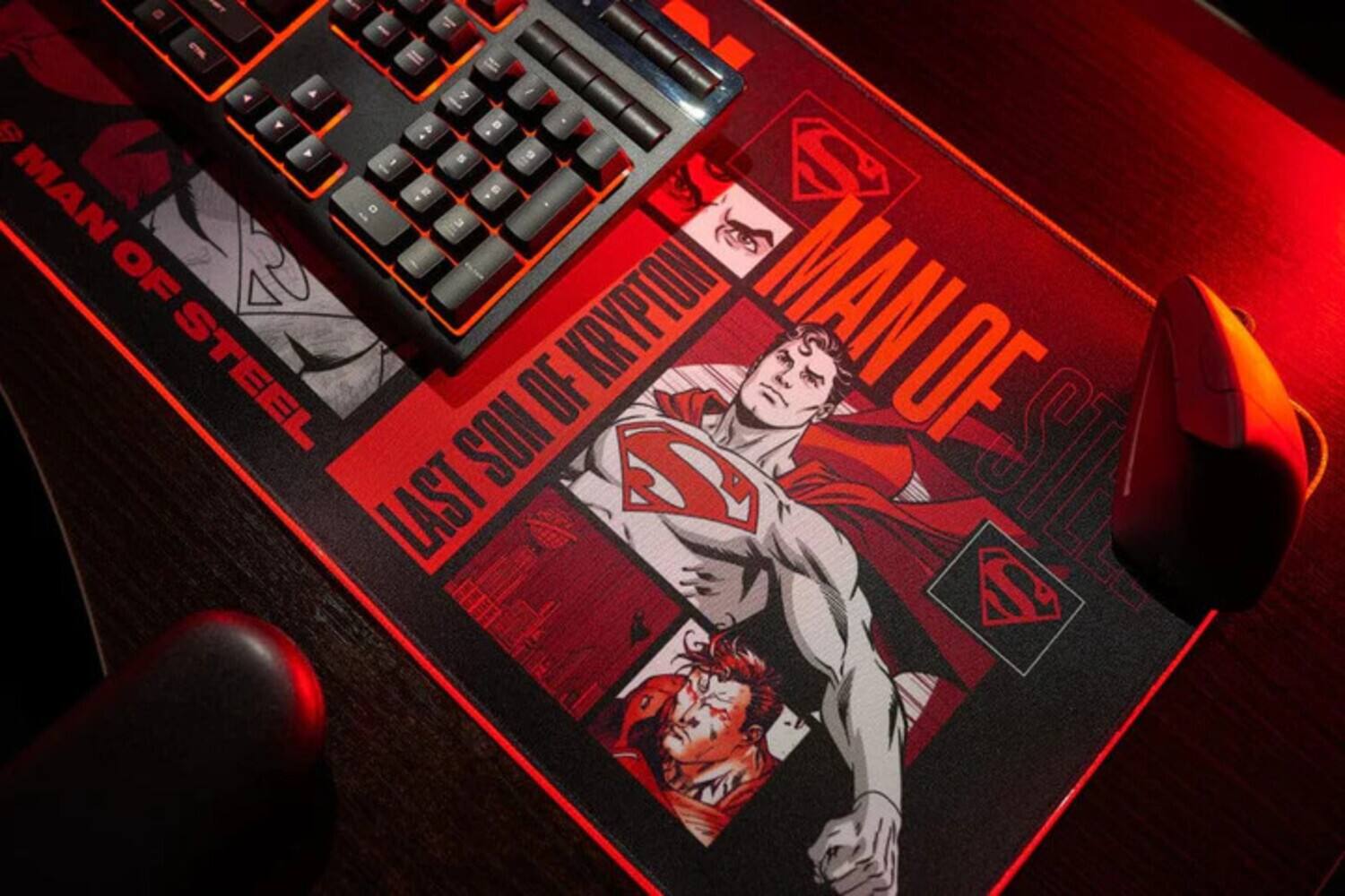 The text on the image is: "MAN OF STEEL, SON OF KRYPTON, LAST SILL."