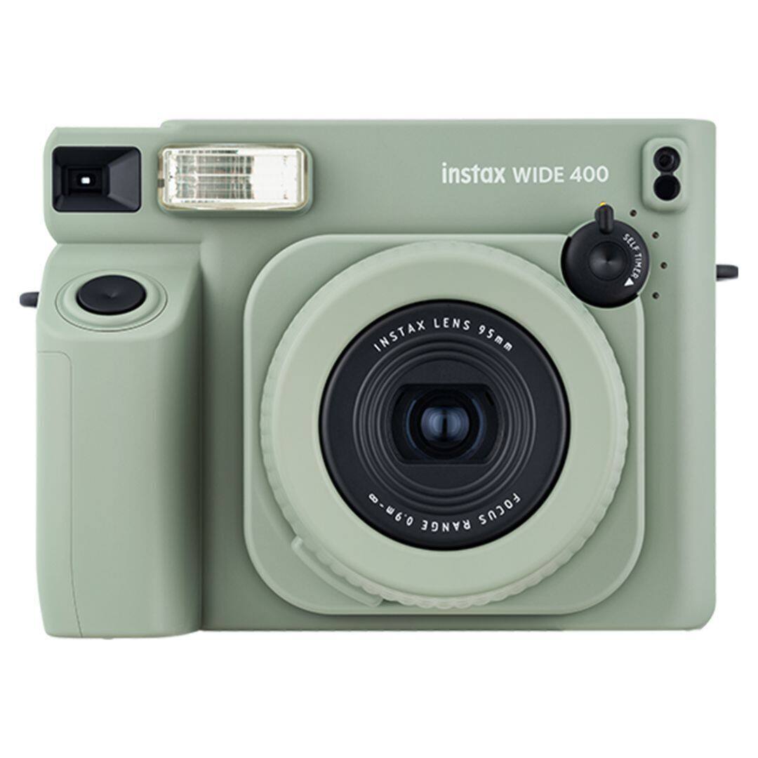 instax WIDE 400  
LENS 95mm  
SELF TIMER  
RANGE FOCUS