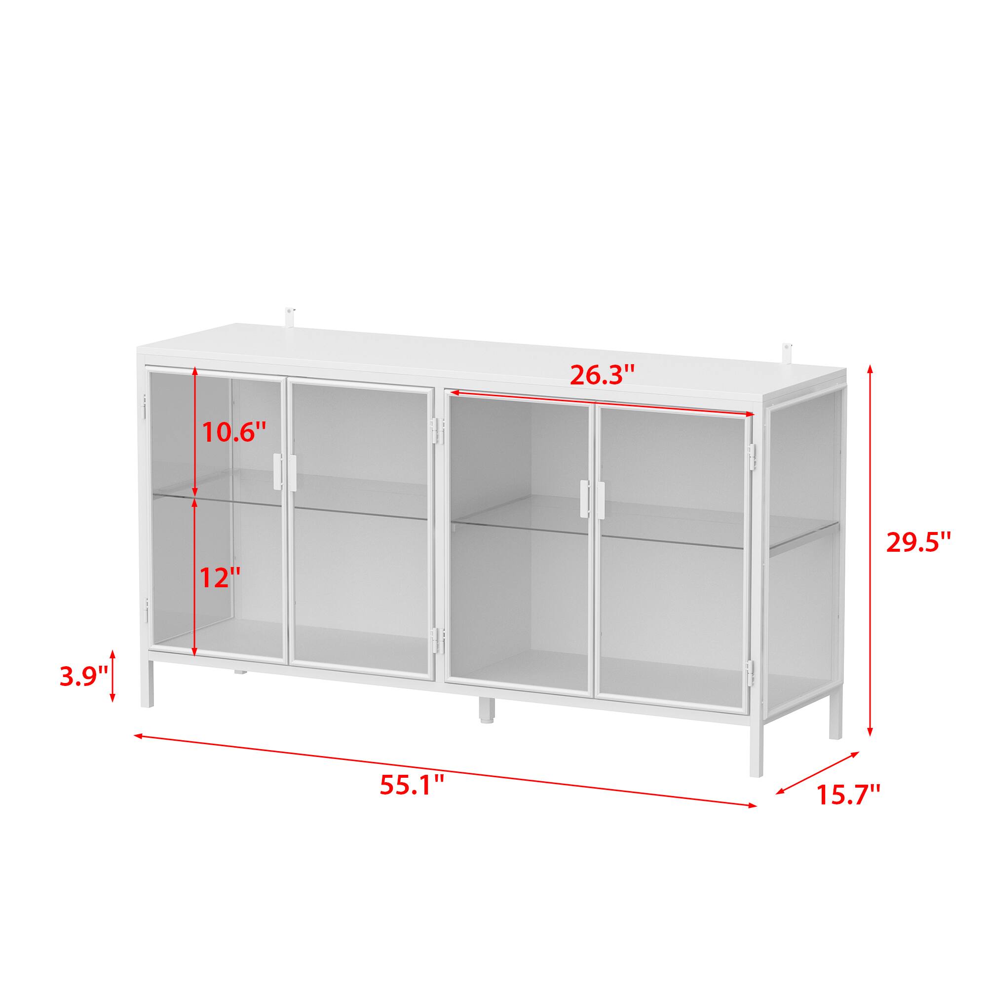 26.3", 10.6", 12", 29.5", 3.9", 55.1", 15.7"