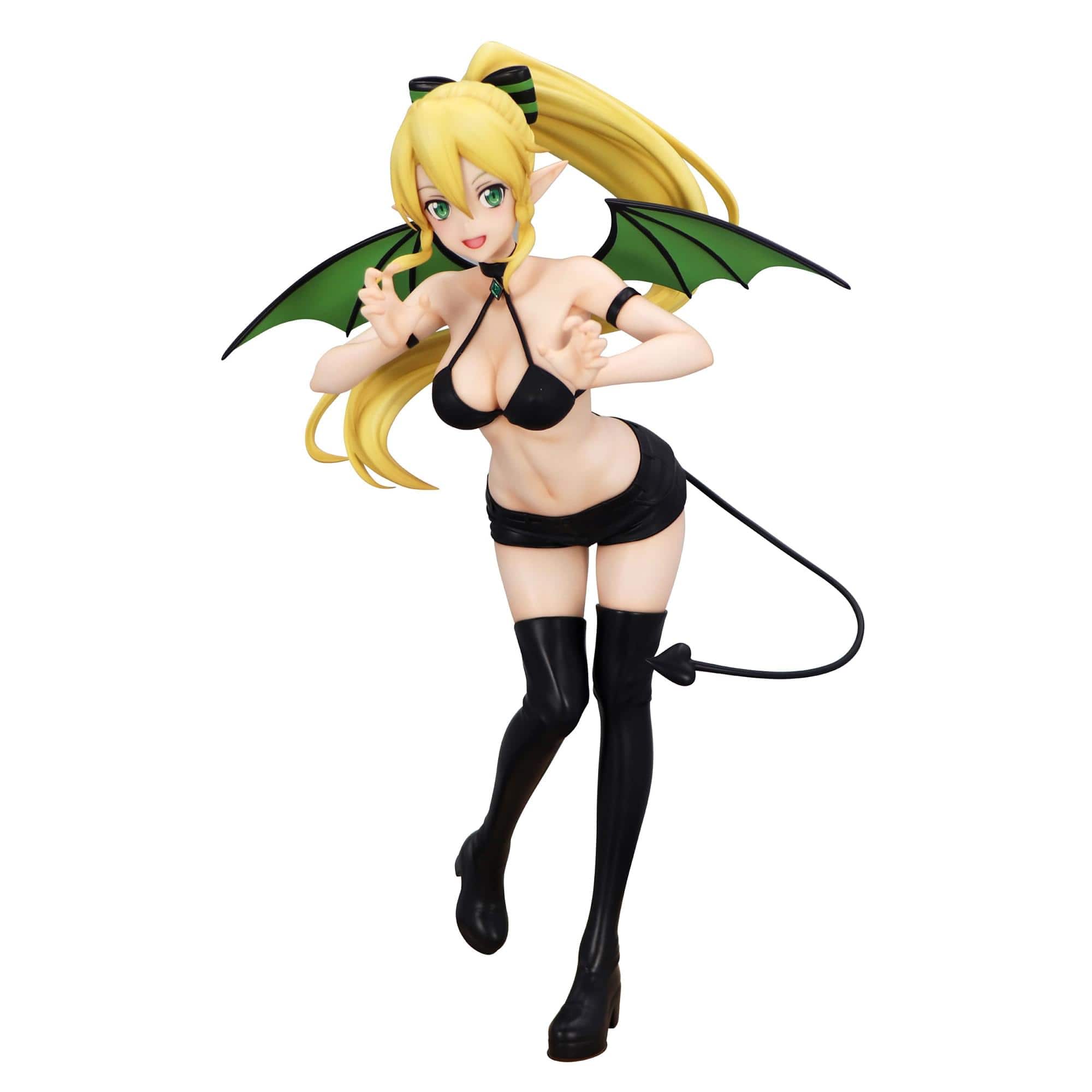 Little Buddy - Sword Art Online BiCute Dark 9-Inch Leafa FuRyu Figure - Black