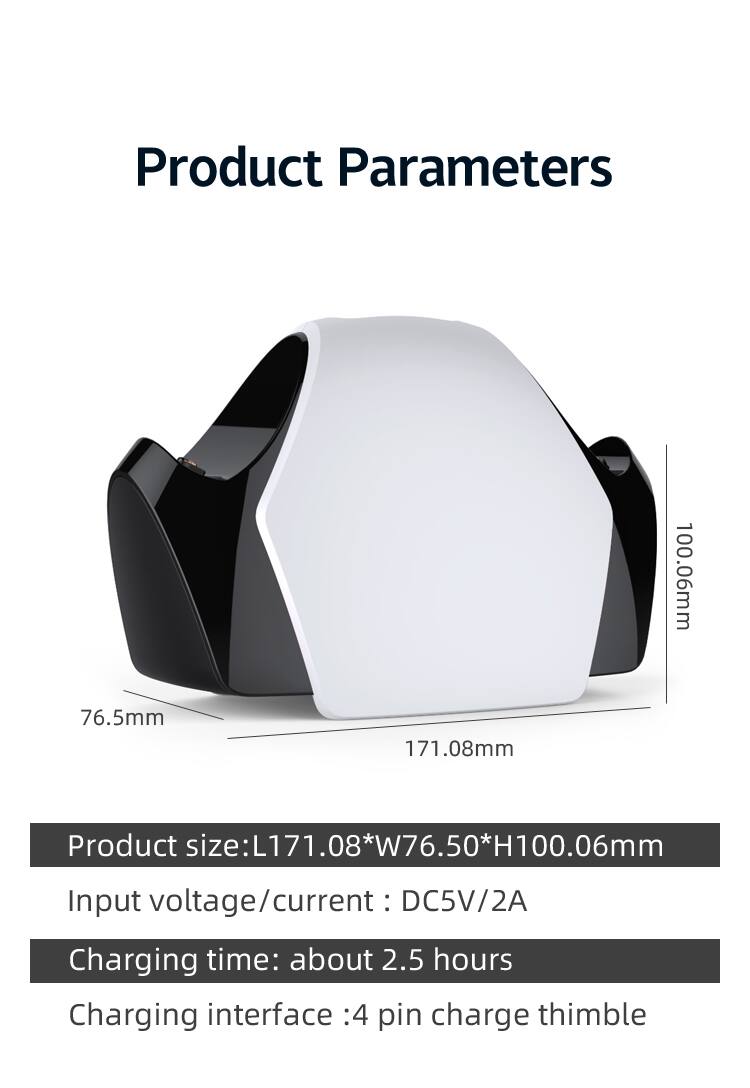Product Parameters

Product size: L171.08*W76.50*H100.06mm

Input voltage/current: DC5V/2A

Charging time: about 2.5 hours

Charging interface: 4 pin charge thimble