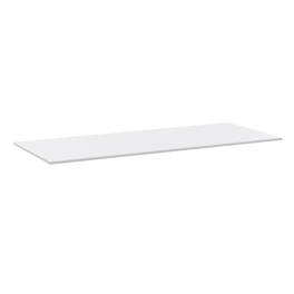 Flash Furniture - Denton Commercial Grade NSF Certified High-Pressure 0.75" Thick Poly Top Cutting Board with Brackets for Kitchen Tableto - White