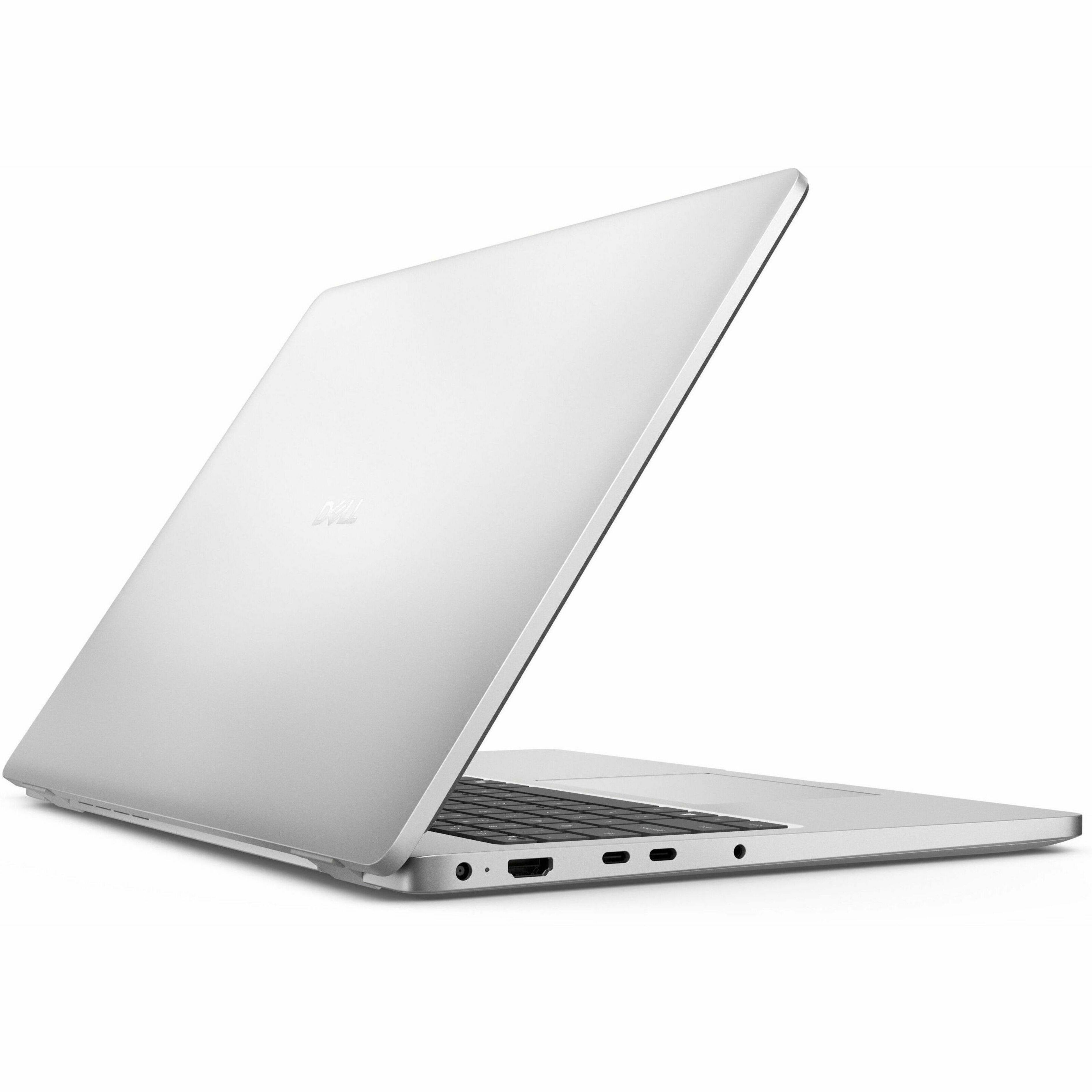 Alt View 11. Dell - Pro 16 16" IPS LCD 1920 x 1200 (Full HD Plus) Laptop - Intel Core Ultra 5 with 16GB Memory - 512 GB SSD - Platinum Silver, Silver.