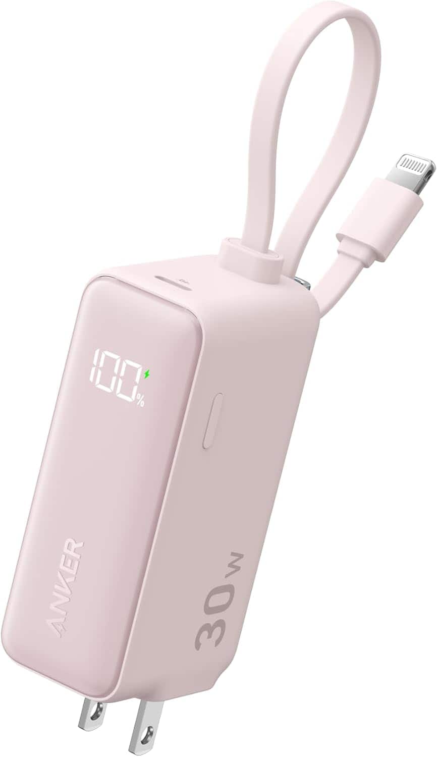 Anker 3 in 1 Power Bank Pink A1636 - Best Buy