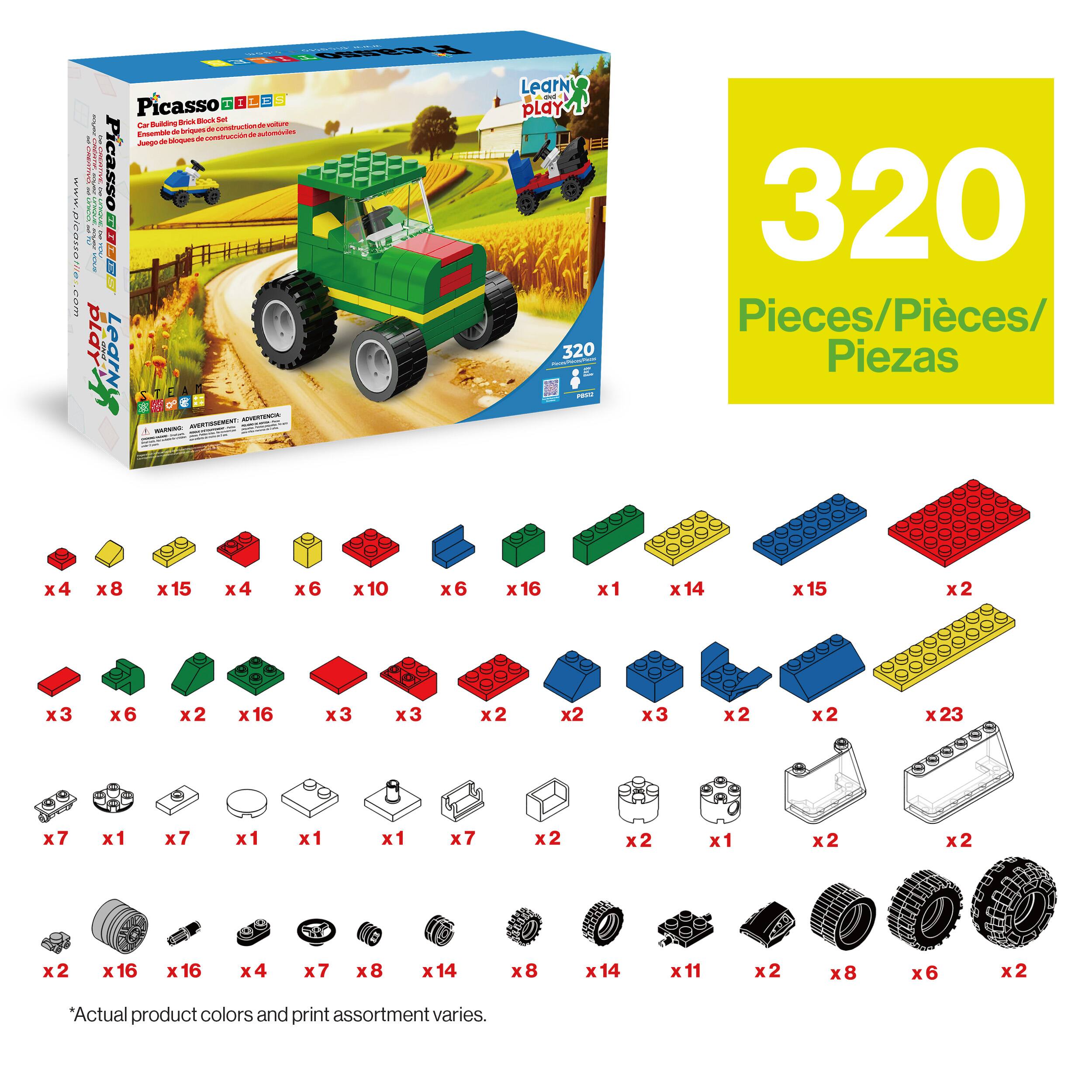 i www.garzraze.com FEe LearN - T = 5 Picasso PLaY - -s San 1 - Bing a - - - -e Eer d v de - -e Jp NIOINES CAssO I I pLay Leain 320 - - - I COEN - 320 Pieces/Pieces/ Piezas x4 x8 x15 x4 x6 x10 x6 x16 x1 x14 x15 x2 x3 x6 x2 x16 x3 x3 x2 x2 x3 x2 x2 x23 x7 x1 x7 x1 x1 x1 x7 x2 x2 x1 x2 x2 x2 x16 x16 x4 x7 x8 x14 x8 x14 x11 x2 x8 x6 x2 Actual product colors and print assortment varies.