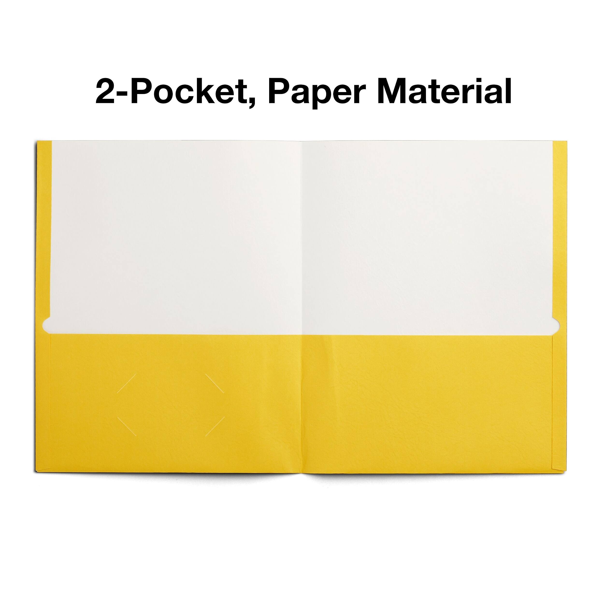 2-Pocket, Paper Material
