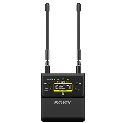 POWER RF1 MENU RF2 SET E Fm l BI 2681 NFC 542.125 542 SYNC UMX-P4 N SONY