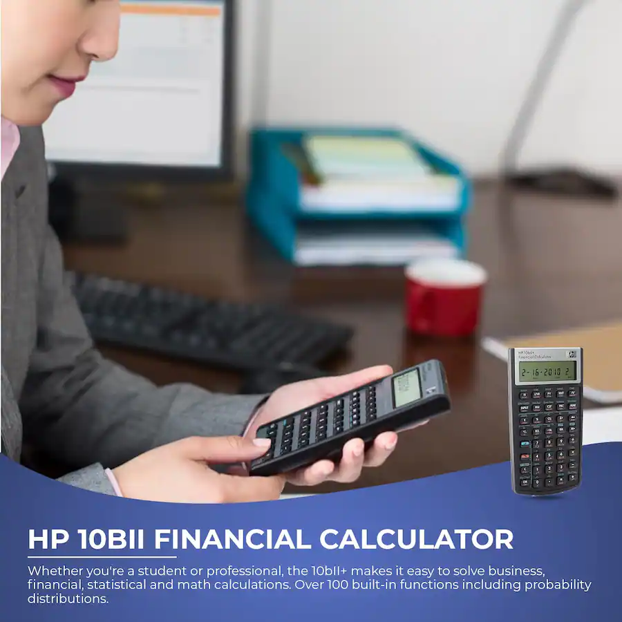 HP 2716570 12 Digit LCD 10bII Financial Calculator False 2716570 hp-2716570-12-digit-lcd-10bii-financial-calculator-false-2716570