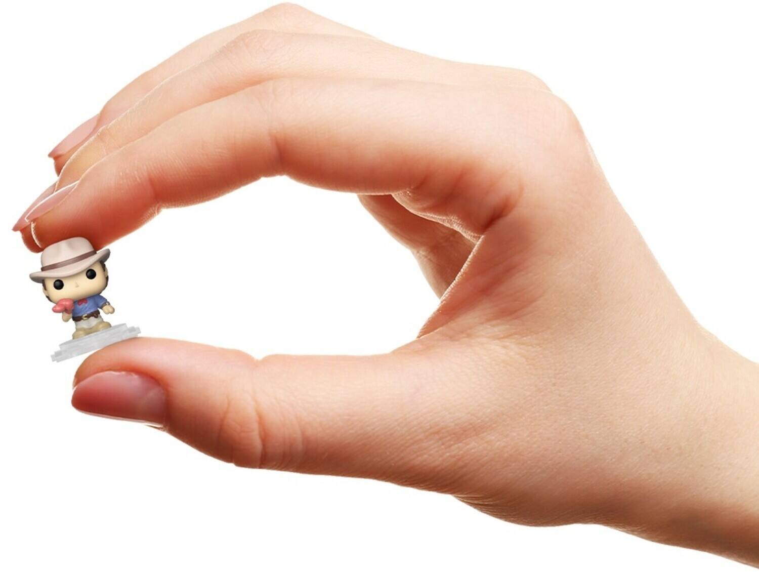 Alt View 4. Funko - Funko Bitty POP! Ride: Jurassic Park - Dr. Alan Grant and Jurassic SUV   - COLLECTIBLES - Multicolor.