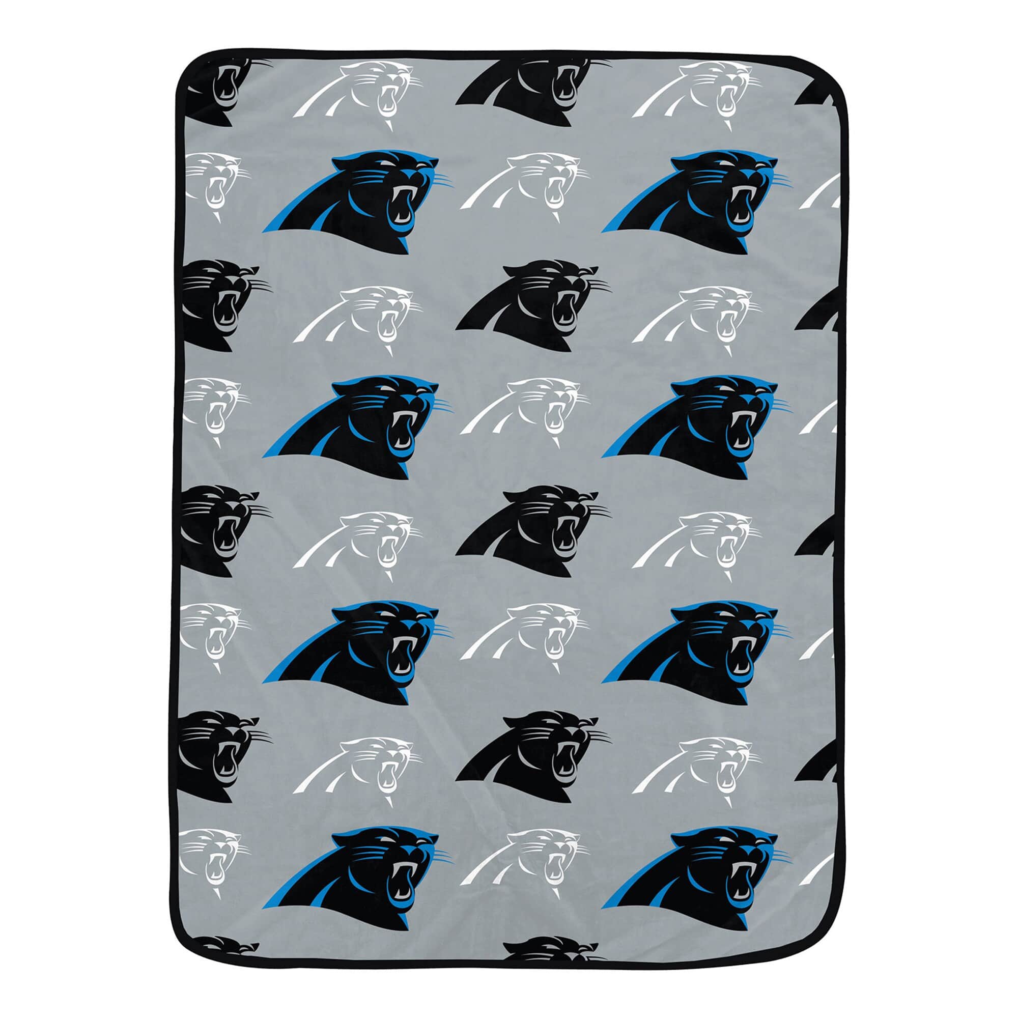 Pegasus - Carolina Panthers 60" x 72" Logo Roll Ultra Soft Blanket - Multicolor