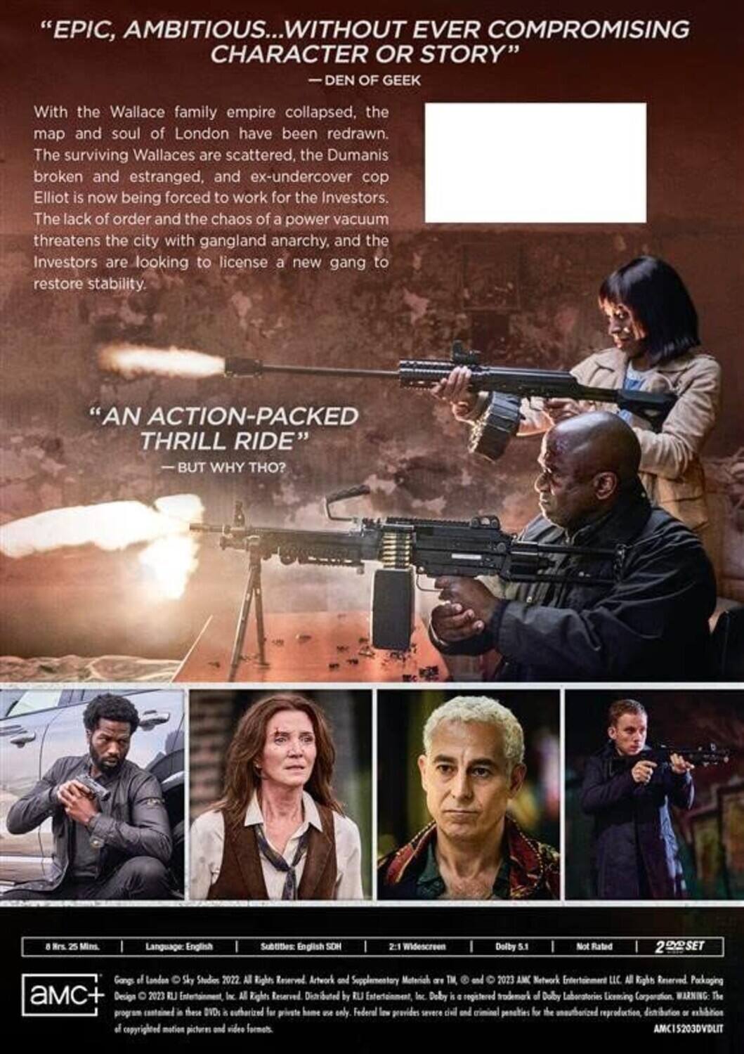 Alt View 1. Gangs of London: Season Two   - DVD.