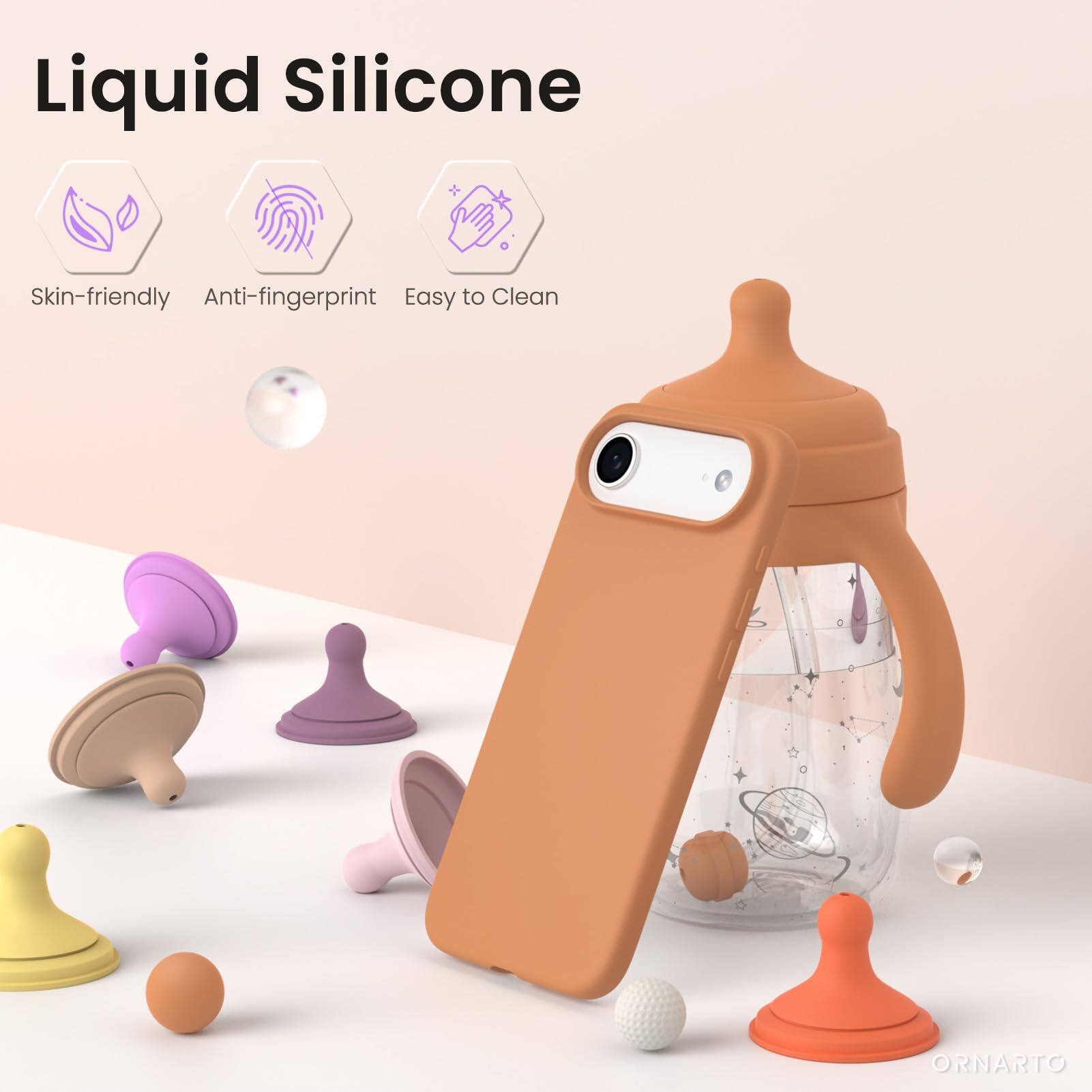 Liquid Silicone

Skin-friendly  
Anti-fingerprint  
Easy to Clean  

ORNARTO