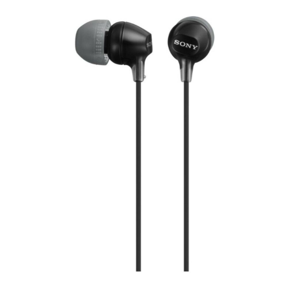 Angle. Sony - Sony MDR-EX15LP Fashion Color EX Series In-Ear Earbud Headphones (10-pack) - Black.