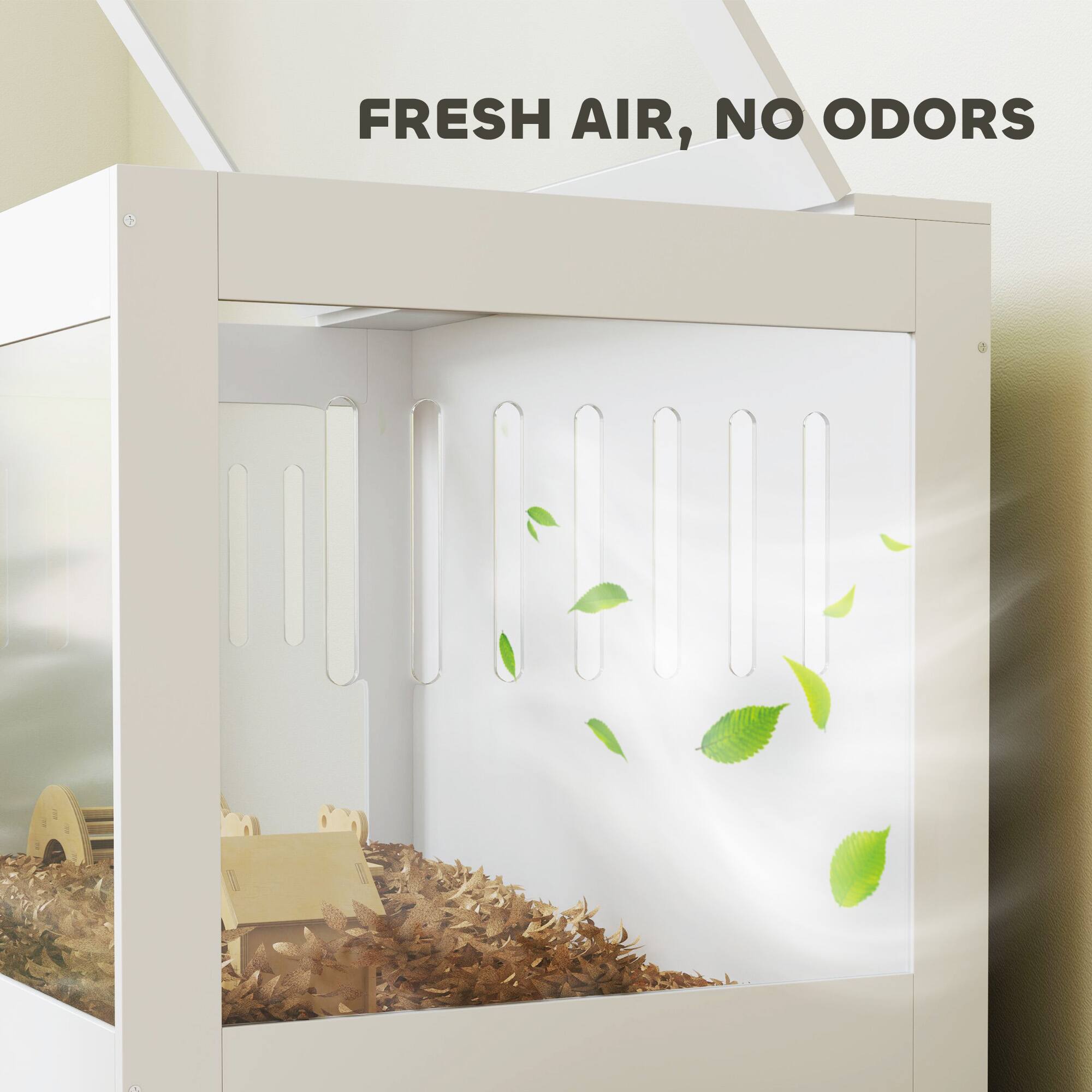 FRESH AIR, NO ODORS