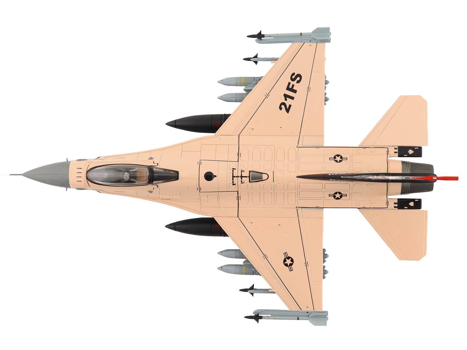 Alt View 3. Hobby Master - Lockheed F-16V Fighting Falcon Fighter Aircraft "Luke AFB" (2025) US Air Force 1/72 Diecast Model by Hobby Master.