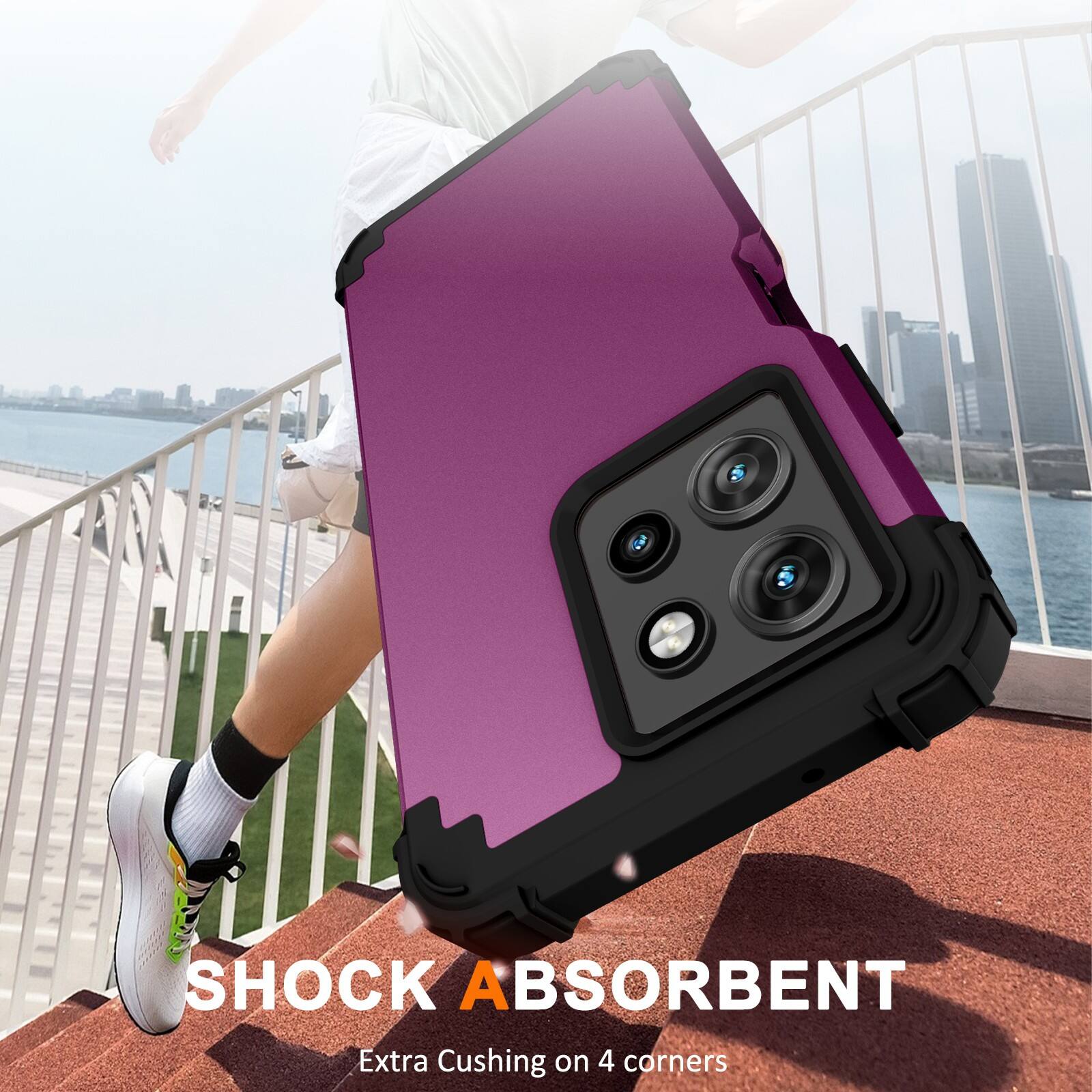 SHOCK ABSORBENT  
Extra Cushing on 4 corners