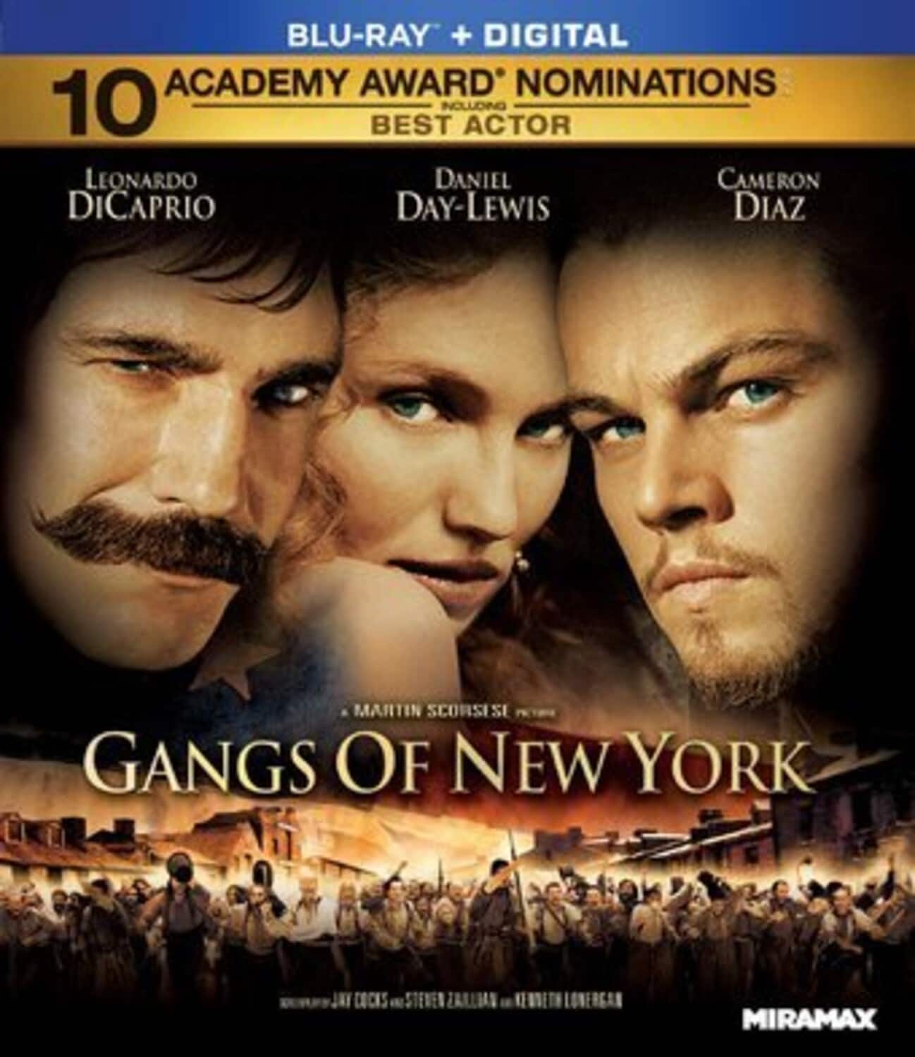 Front. Gangs of New York   - BLU-RAY.