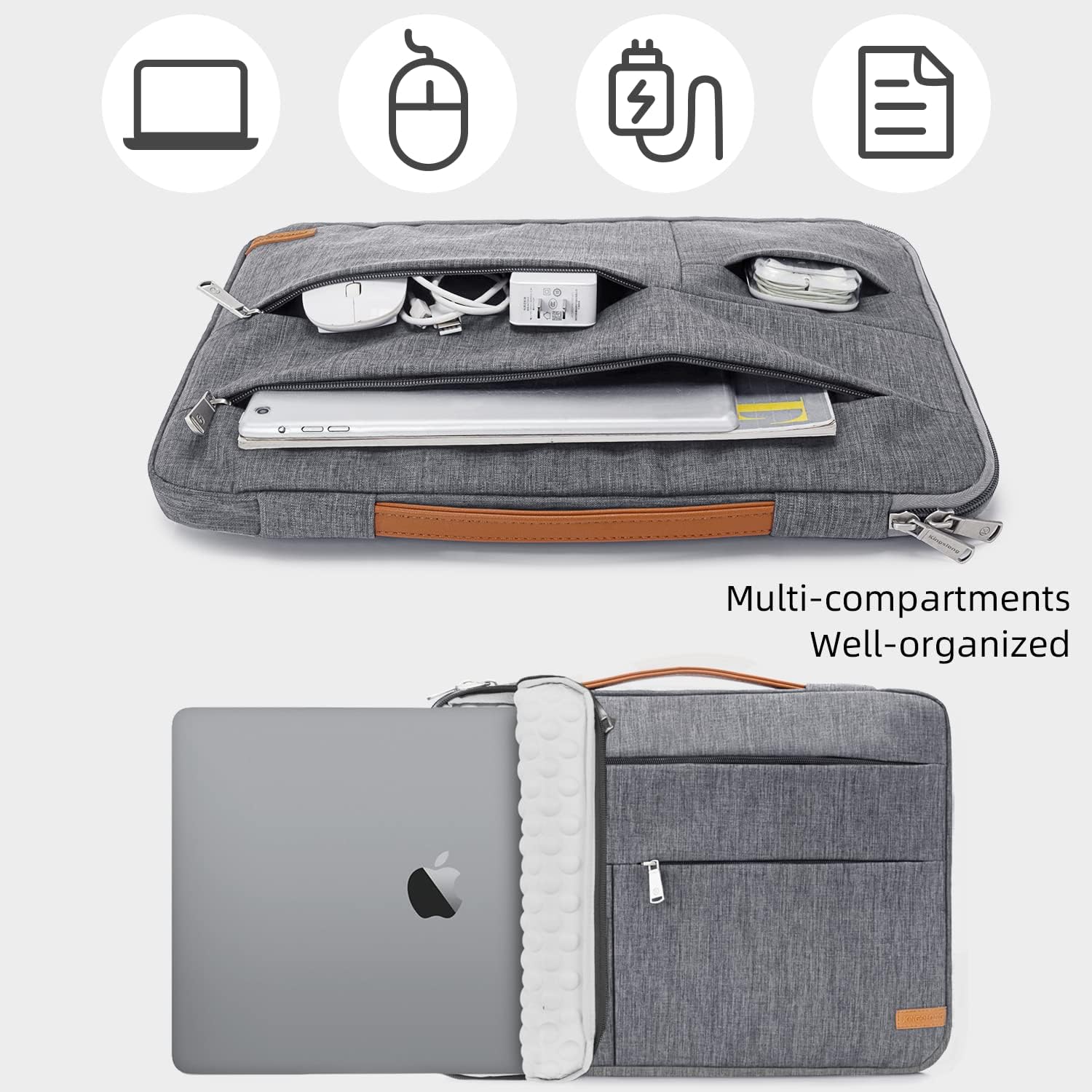Multi-compartments  
Well-organized