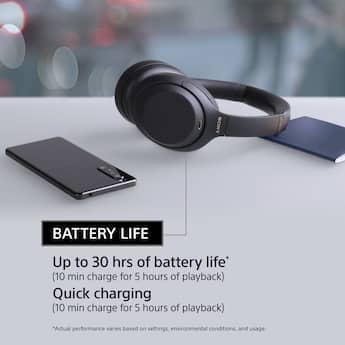 Sony WH 1000XM4 Wireless Noise Cancelling Over the Ear Headphones Sony WH 1000XM4 Wireless Noise Cancelling Over the Ear Headphones