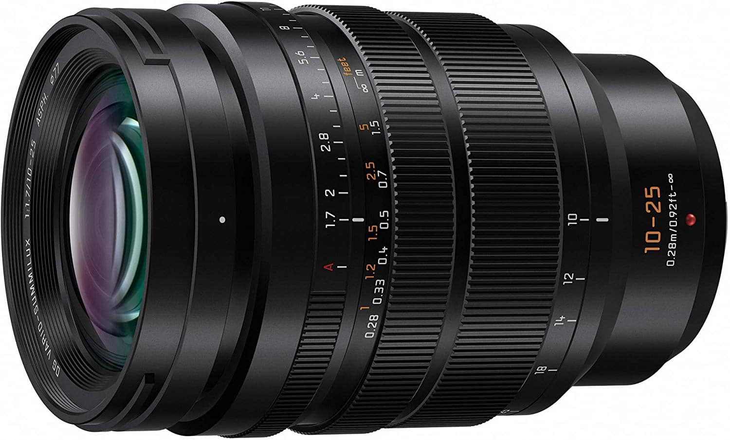 Photos - Camera Lens Panasonic  Leica DG Vario-Summilux 10-25mm f/1.7 ASPH Zoom  - Micro Fo - Black H-X1025 