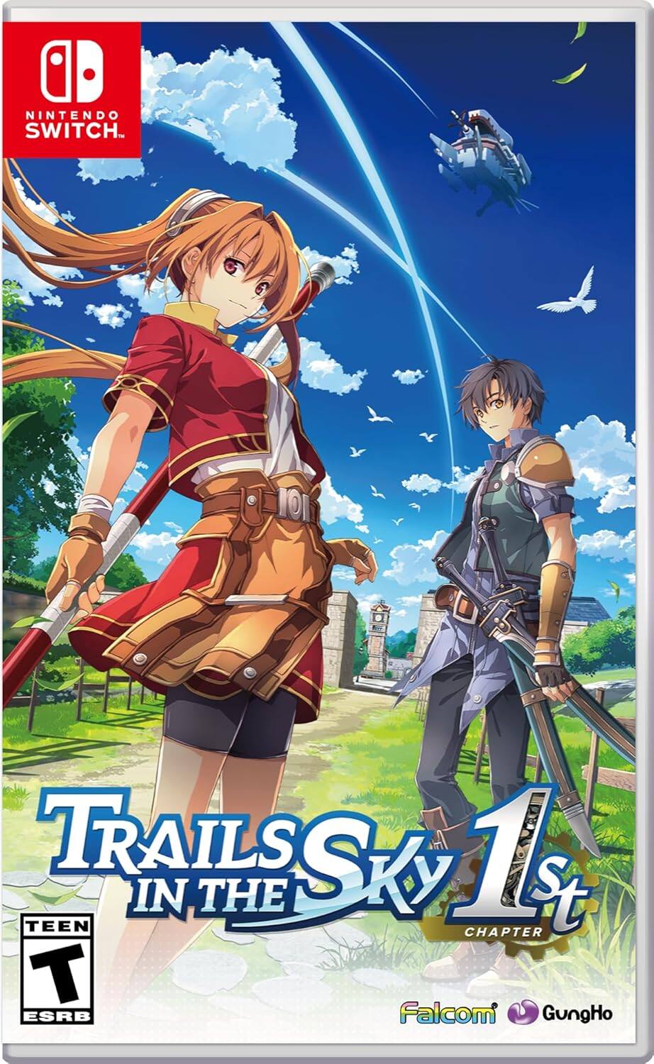 NINTENDO SWITCH. TRAILS IN THE SKY 1st CHAPTER. TEEN ESRB. Falcom GungHo. - T (Teen 13+)