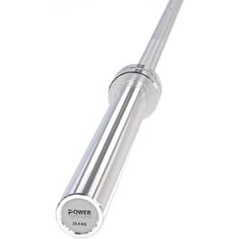 Power Systems - 23.5kg Olympic Squat Bar, 96.5", 1,500 lb - Silver
