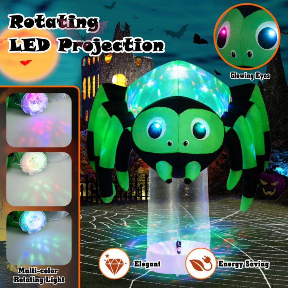 Rotating LED Projection  
Glowing Eyes  
Multi-color Rotating Light  
Elegant  
Energy Saving
