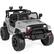 Front. Best Choice Products - Best Choice Products 12V Kids Ride On Truck Car w/ Parent Remote Control, Spring Suspension, LED Lights - Light Gray - Light Gray.