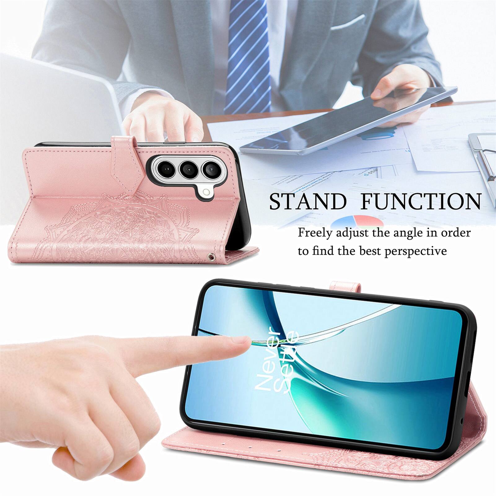 STAND FUNCTION  
Freely adjust the angle in order to find the best perspective  
Never Settle