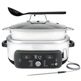 Ninja - Refurbished Excellent - MC2052CO Foodi PossibleCooker PRO Plus 11-In-1 Smart Cook System Slow Cooker - White