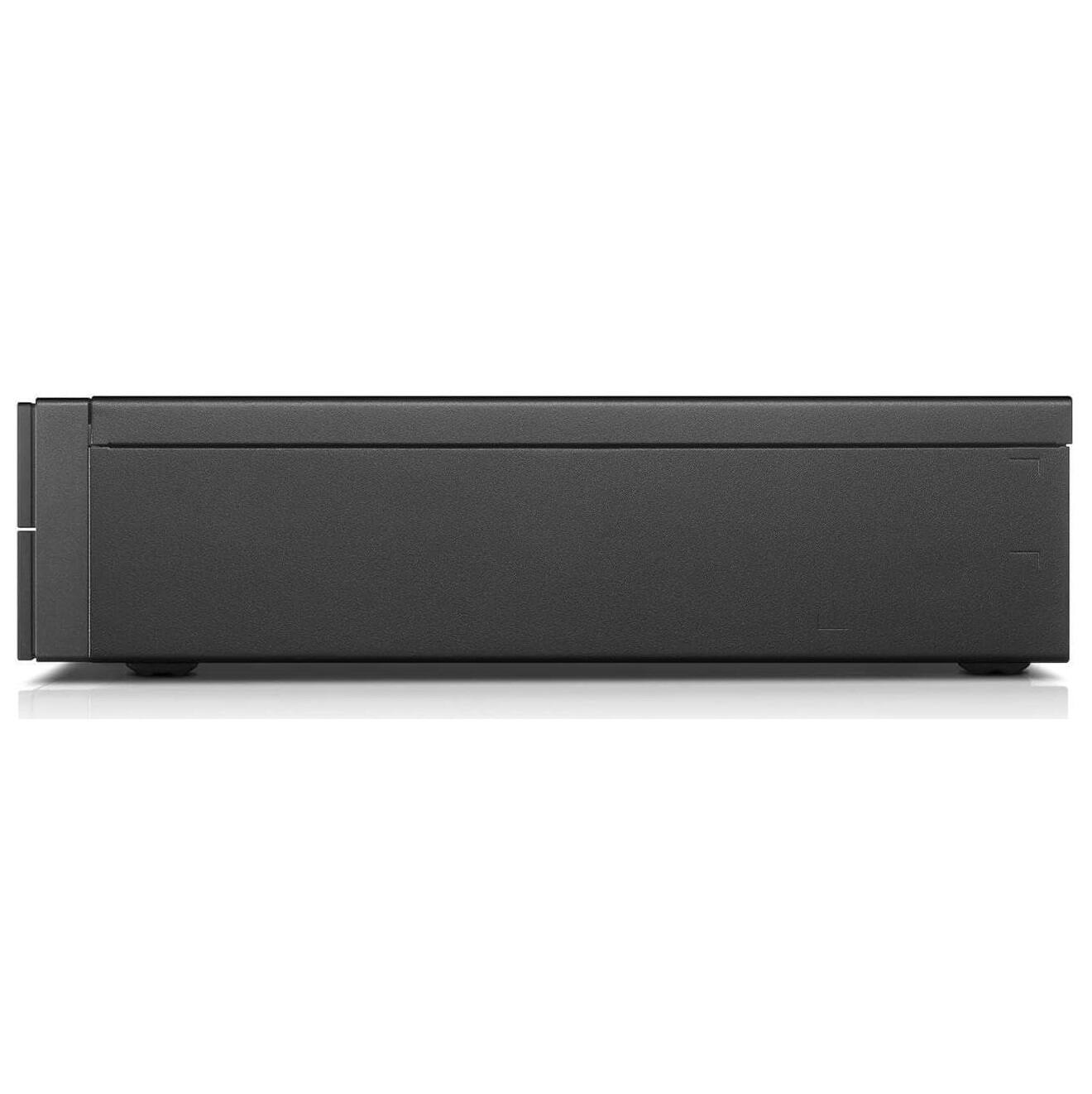 Alt View 1. Lenovo - Refurbished Lenovo ThinkCentre M910S SFF PC, Intel i5-6500 3.20GHz, 16GB DDR4 RAM, 1TB SSD, USB WiFi, Win11 Pro - Black.