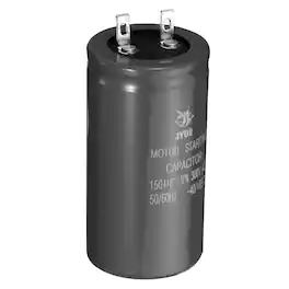 Unique Bargains - Motor Start Capacitor, 100uf 300V 50/60Hz CD60 Running Capacitor Starting Capacitor for Air Conditioners, Electric Motor - Gray