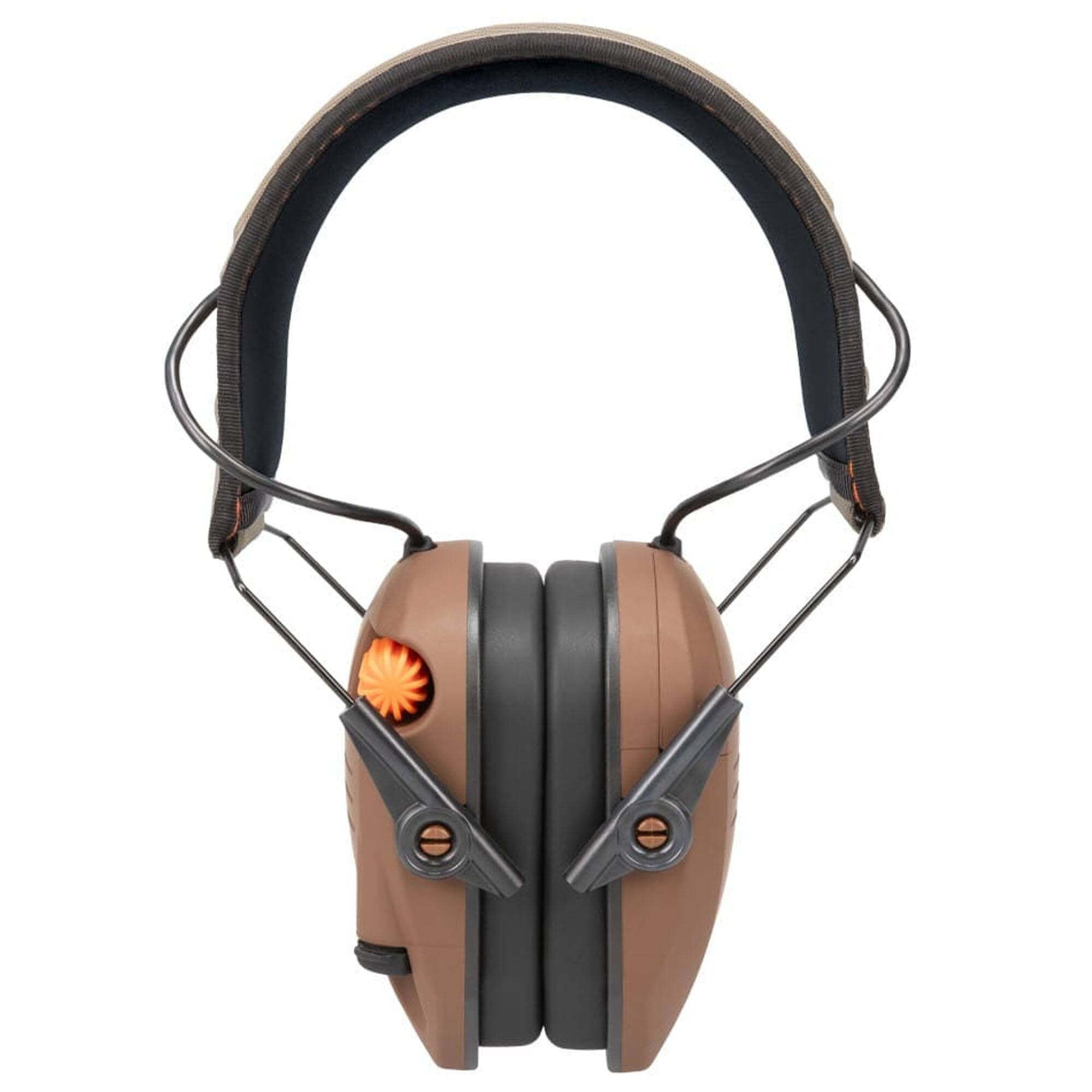 Alt View 2. Walker’s - Walkers Razor Slim Electronic Wetlands LTD Muff with Full Range Speakers - Brown.