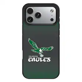 Keyscaper - NFL - Philadelphia Eagles Bump Case with 8.2ft Drop Protection - 15 - Black