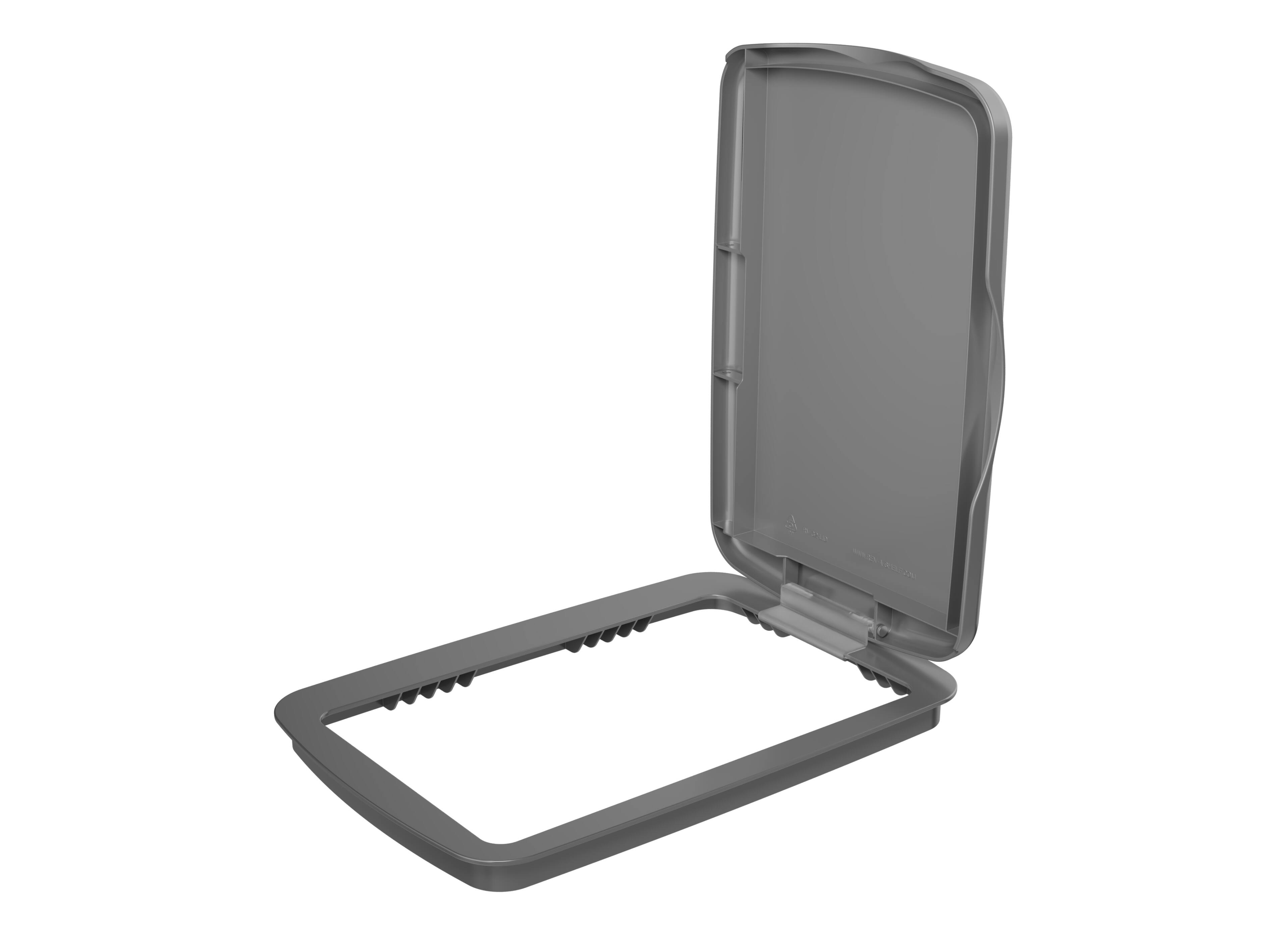 Alt View 6. Rev-A-Shelf - Rev-A-Shelf 32 qt. Trash Can Replacement Lid, Silver, RV-32-LID-17-1 - Silver.