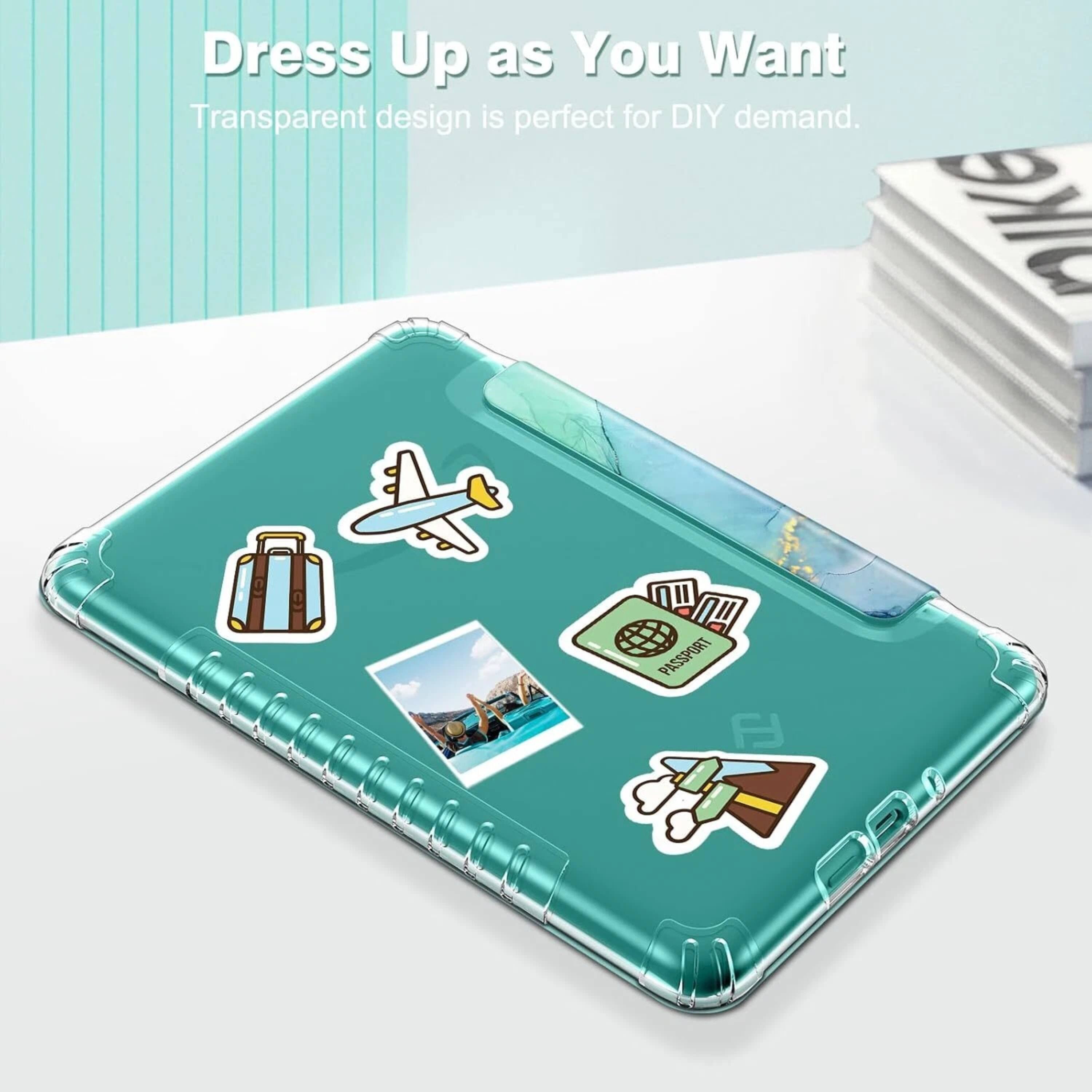 Dress Up as You Want  
Transparent design is perfect for DIY demand.