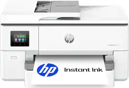 HP - OfficeJet Pro 9720 Wireless AI-Enabled Wide Format All-in-One Inkjet Printer with 3 Months of Instant Ink - White