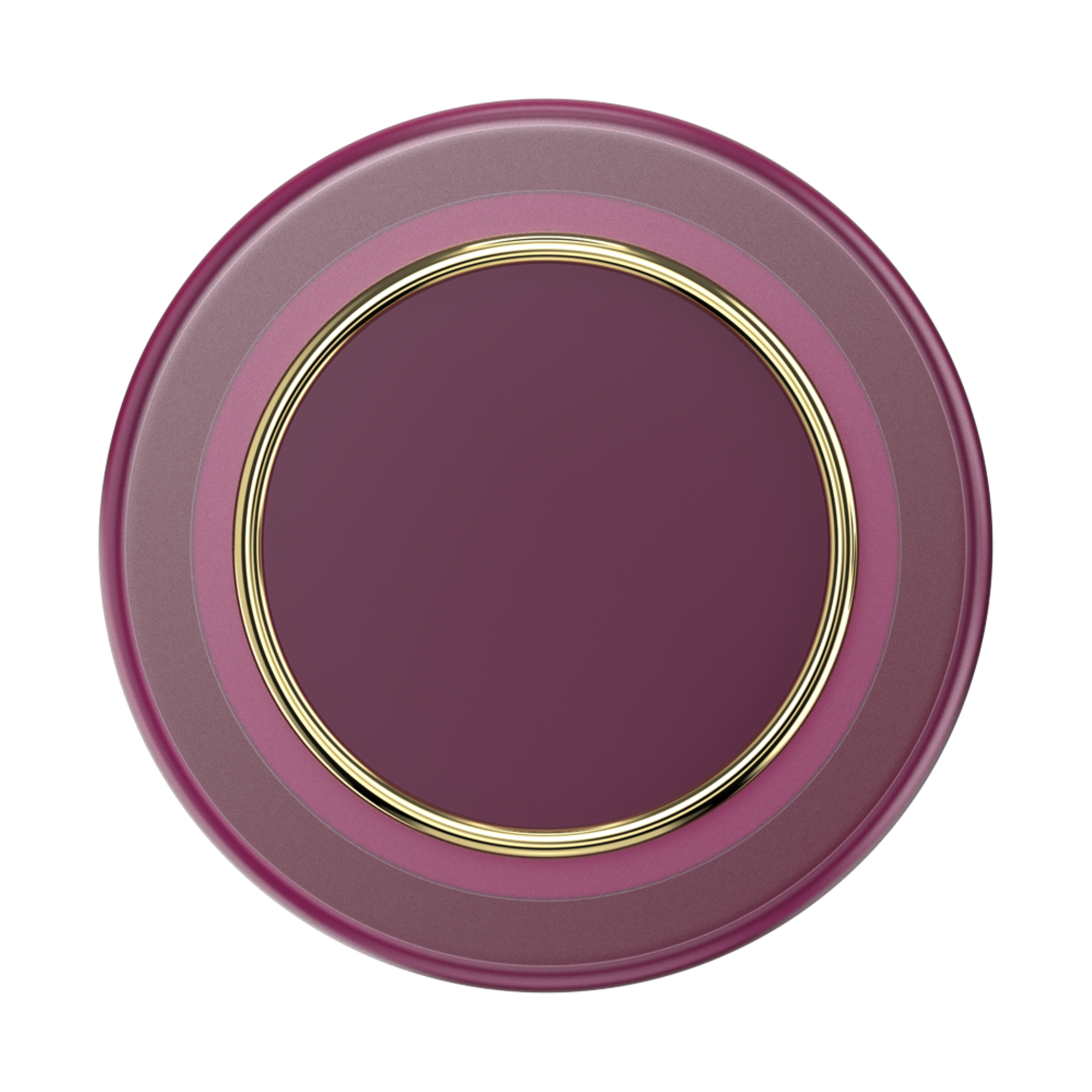 PopSockets - MagSafe PopGrip Universal Magnetic Grip & Stand with Adapter Ring for Cell Phones - Red Red Wine Enamel