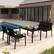 Alt View 2. Costway - 4 PCS Outdoor Wicker Patio Furniture Set with Heavy-Duty Galvanized Metal Frame - Mix Brown.