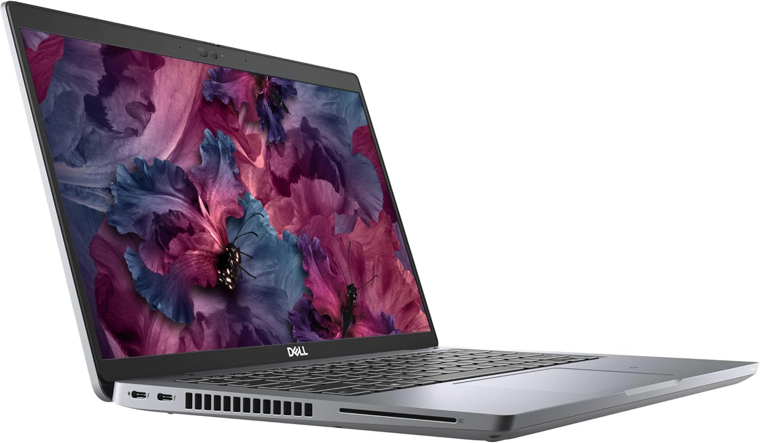 Left. Dell - Dell 5420 Latitude Laptop 14",Core i7-1185G7,16G DDR4, 512G, Windows 11 Pro - Silver.