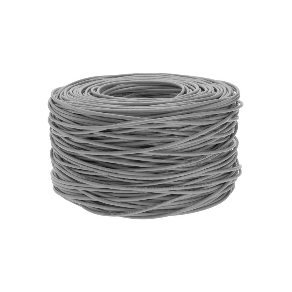 Angle. Cables Direct Online - Cat5e FTP Ethernet Cable 1000ft Pull Box Solid 24AWG Shielded Bulk CCA Network Wire Gray - Gray.