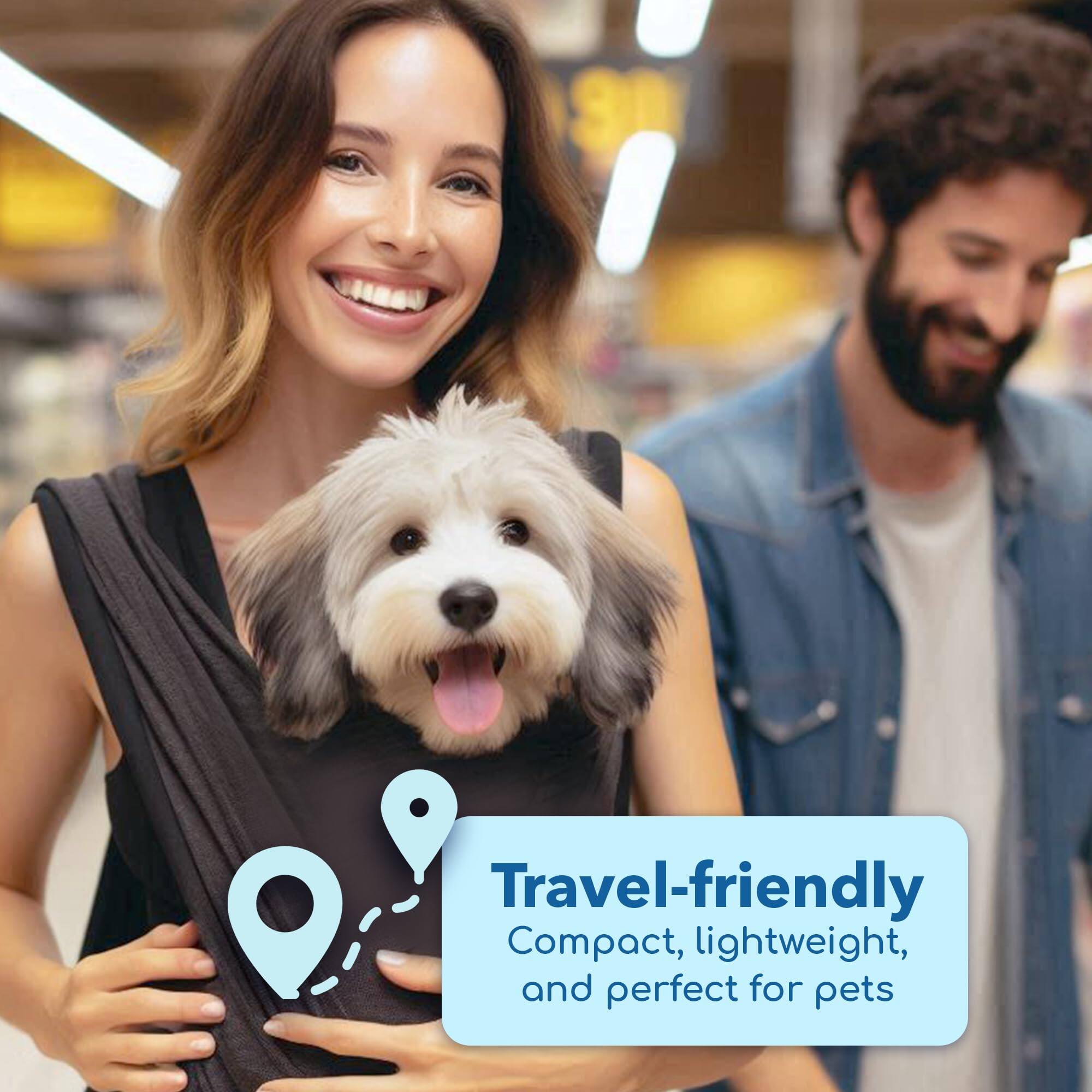 Travel-friendly  
Compact, lightweight, and perfect for pets