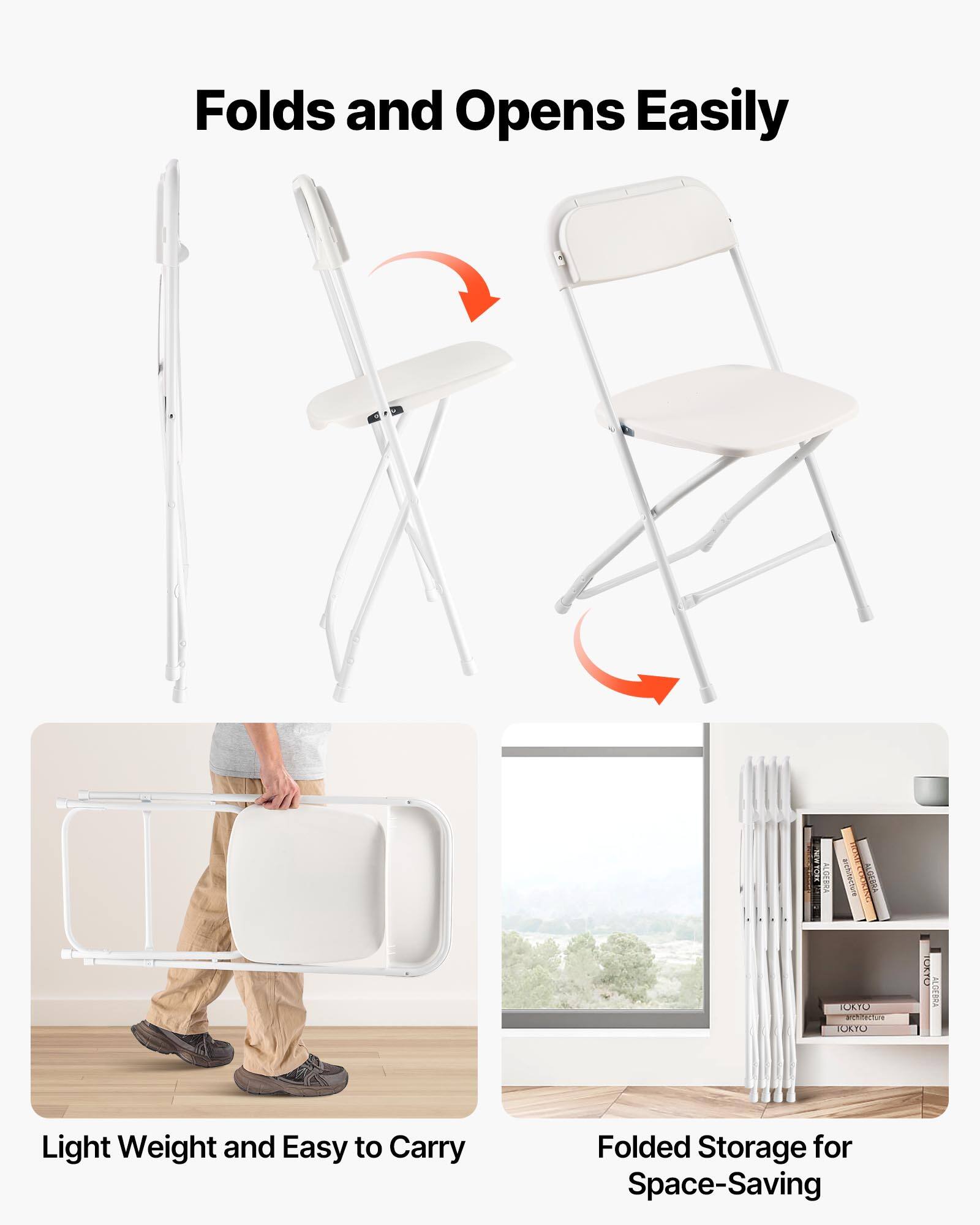 Folds and Opens Easily

Light Weight and Easy to Carry

Folded Storage for Space-Saving