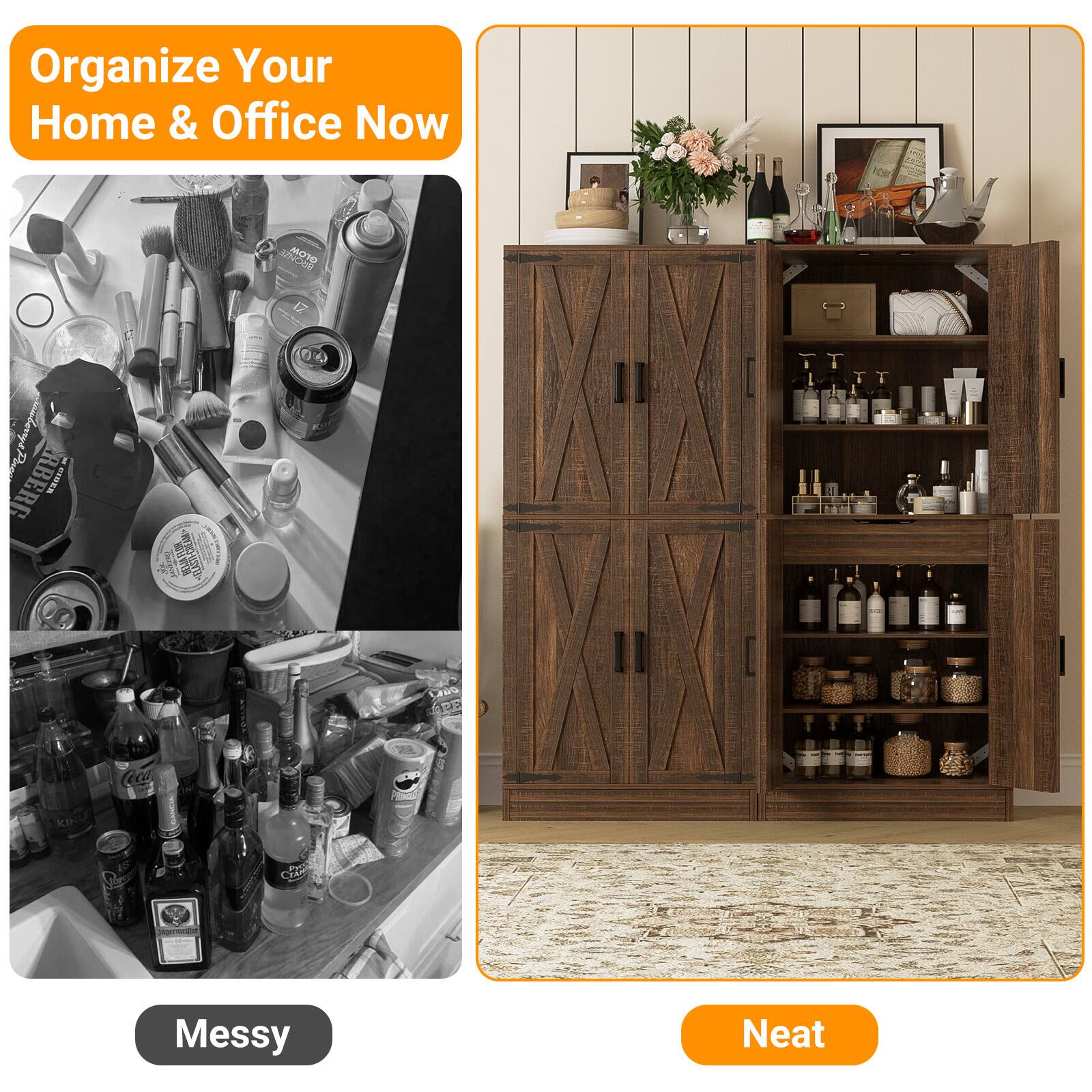 Organize Your Home & Office Now

Messy

Neat