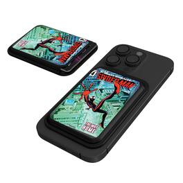 Keyscaper - Marvel Classic Cover Black Magnetic Credit Card Wallet - Miles Morales