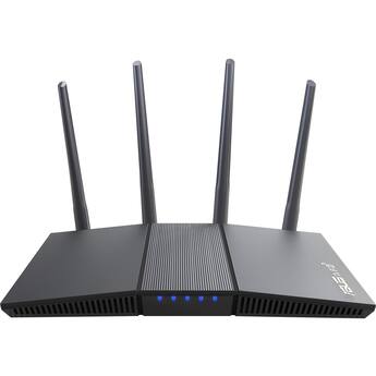 ASUS AX1800 Dual Band Wi Fi 6 Router Black - Best Buy ASUS AX1800 Dual Band Wi Fi 6 Router Black - Best Buy